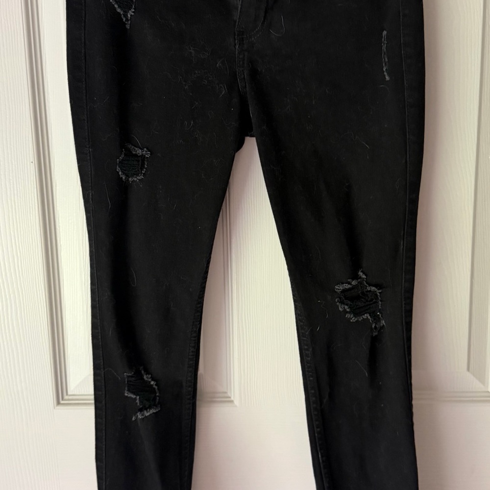 Hollister Black High-Rise Skinny Jeans